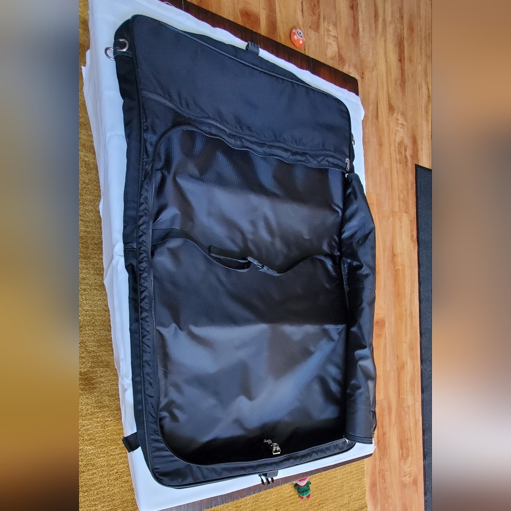 Vintage Coach Leather Canvas Garment Bag - Picture 8 of 9